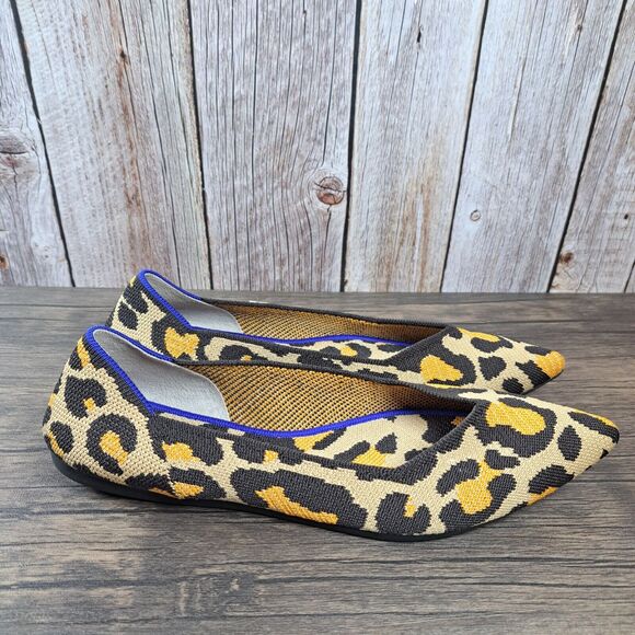 Rothy's The Point Big Cat Ballet Flats Women's Sz 10.5 (VGC) - Picture 3 of 10